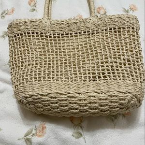 Straw bag